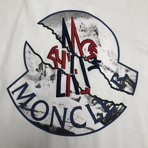 モンクレール コラボレーションプリント半袖Tシャツ