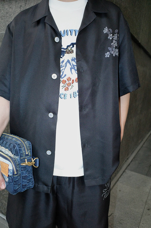 ルイヴィトン LV ファッションプリント半袖シャツ