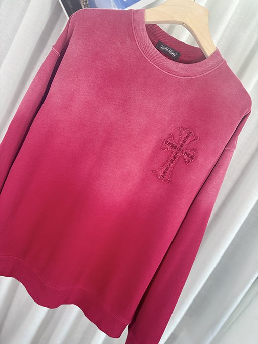 クロムハーツ 新しいウォッシュパッチ刺繍カップルパーカー