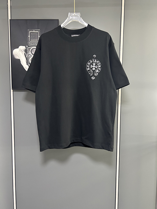 クロムハーツ レンガキャビネットプリントロゴ半袖Tシャツ