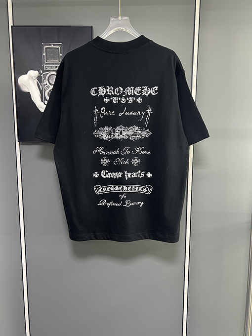 クロムハーツ レンガキャビネットプリントロゴ半袖Tシャツ