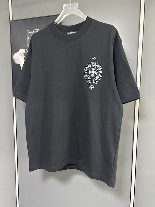 クロムハーツ レンガキャビネットプリントロゴ半袖Tシャツ