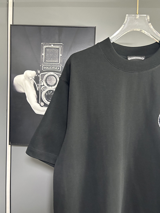 クロムハーツ レンガキャビネットプリントロゴ半袖Tシャツ