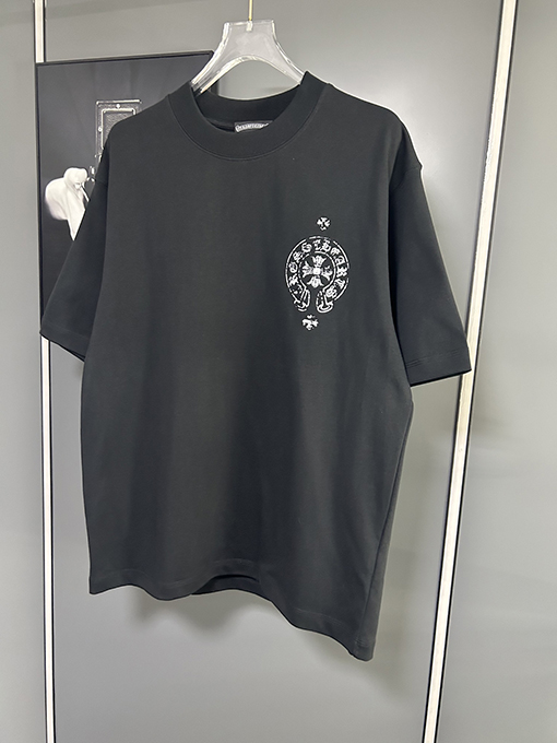クロムハーツ レンガキャビネットプリントロゴ半袖Tシャツ