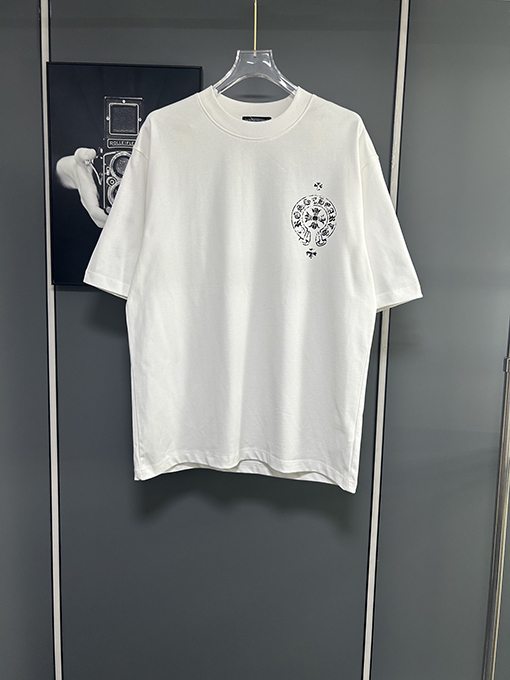 クロムハーツ レンガキャビネットプリントロゴ半袖Tシャツ