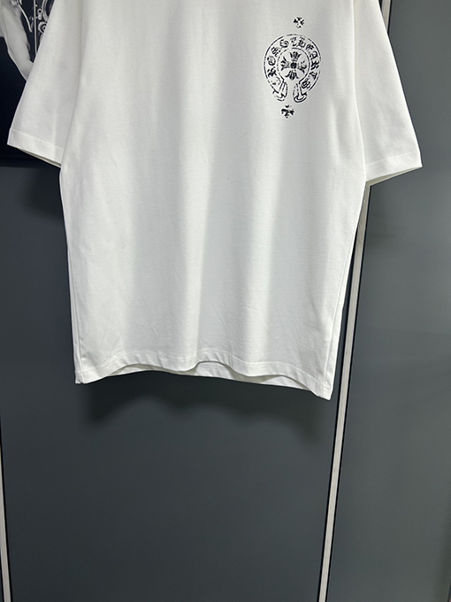 クロムハーツ レンガキャビネットプリントロゴ半袖Tシャツ