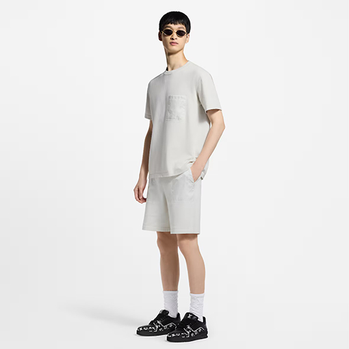 ルイヴィトン ナイロンニット半袖Tシャツ