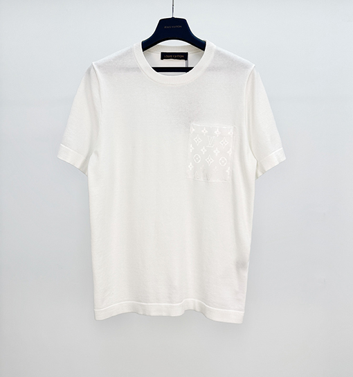 ルイヴィトン ナイロンニット半袖Tシャツ