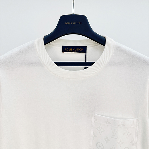 ルイヴィトン ナイロンニット半袖Tシャツ