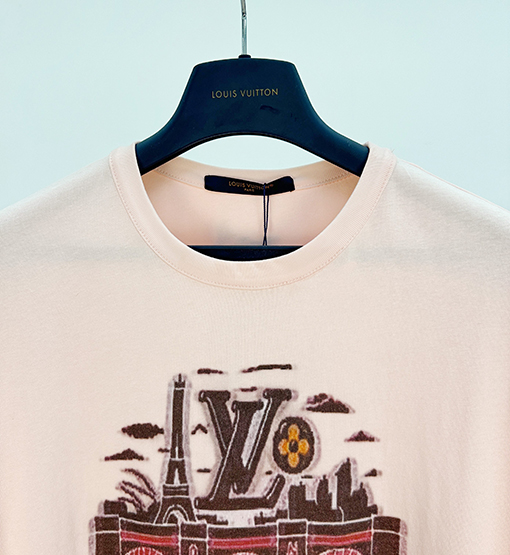 ルイヴィトン Nigo コラボレーションプリント半袖Tシャツ