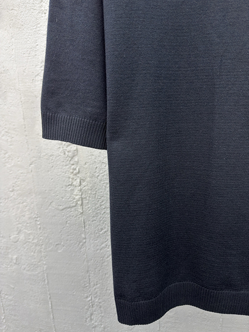 フェンディ FFメタリックロゴウールニット半袖Tシャツ