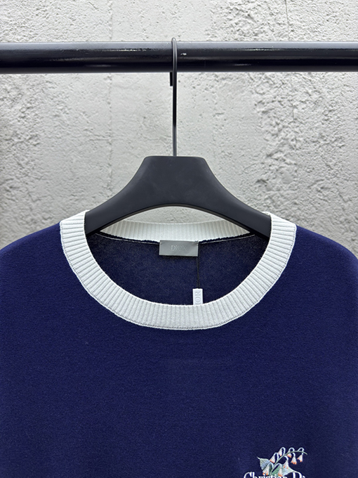ディオール スズラン刺繍半袖Tシャツ
