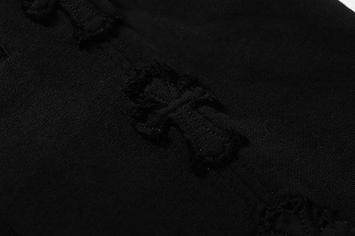 クロムハーツ 刺繍入りクロップドパンツショートパンツ