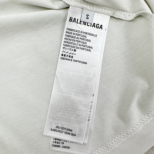 バレンシアガ 七夕限定ファッション刺繍半袖Tシャツ