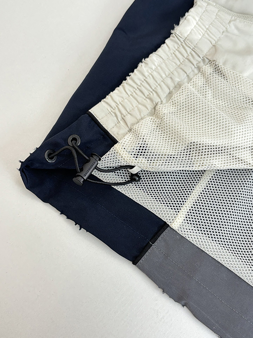 バレンシアガ Balenciag ロゴ刺繍パッチワークジッパージャケット