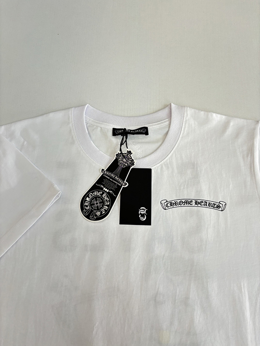 クロムハーツ 新作「STYLE SAVES」グラフィティ悪役アルファベット半袖Tシャツ