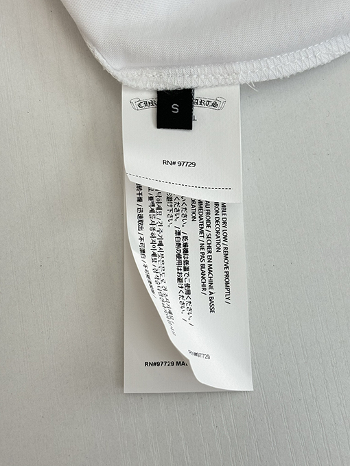 クロムハーツ 新作「STYLE SAVES」グラフィティ悪役アルファベット半袖Tシャツ