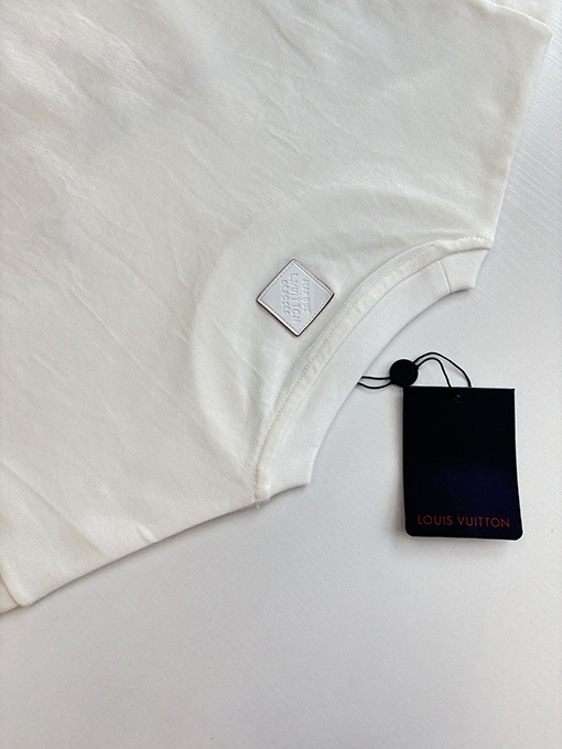 ルイヴィトン 新しい桜の刺繍半袖Tシャツ