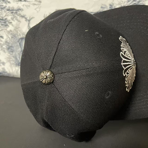 クロムハーツ刺繍ロゴファッション帽子