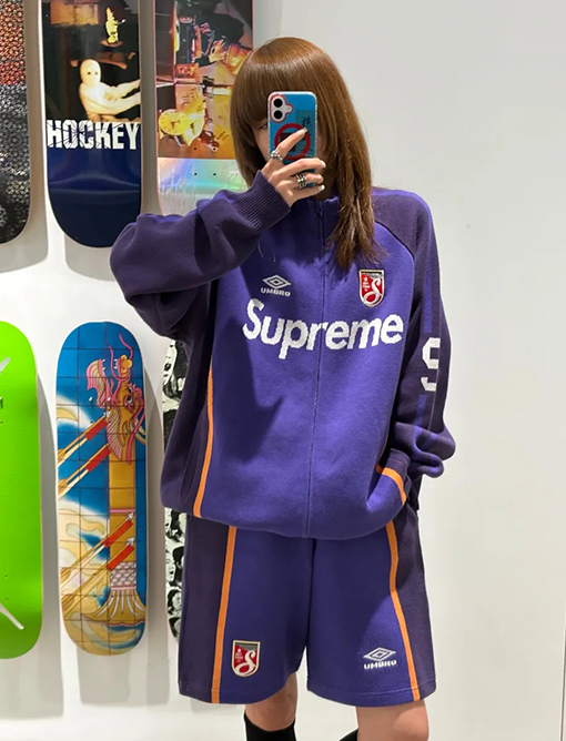 シュプリームコピー X UMBRO コラボコレクションヴィンテージアメリカンジャケットジャージ
