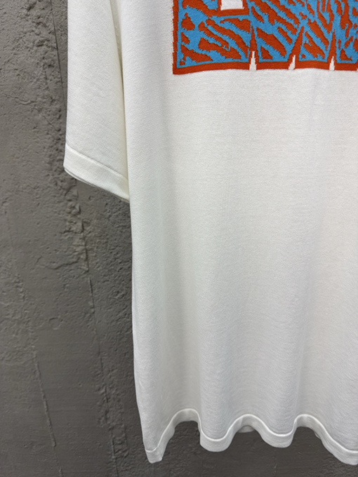ルイヴィトンコピー アルファベットインクルージョン半袖Tシャツ