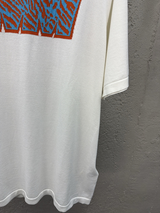 ルイヴィトンコピー アルファベットインクルージョン半袖Tシャツ