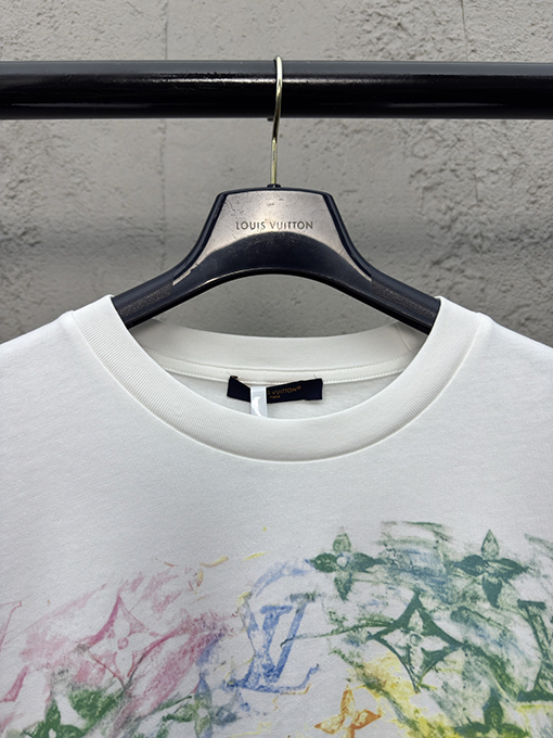 ルイヴィトン フルプリントカラー柄半袖Tシャツ