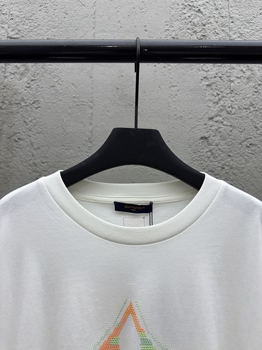 ルイヴィトン クローバー3 Dドロップ半袖Tシャツ