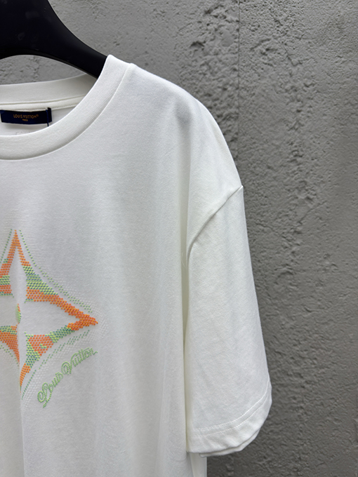 ルイヴィトン クローバー3 Dドロップ半袖Tシャツ