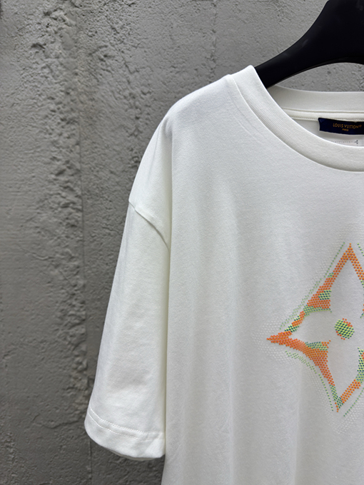 ルイヴィトン クローバー3 Dドロップ半袖Tシャツ