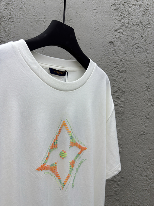 ルイヴィトン クローバー3 Dドロップ半袖Tシャツ