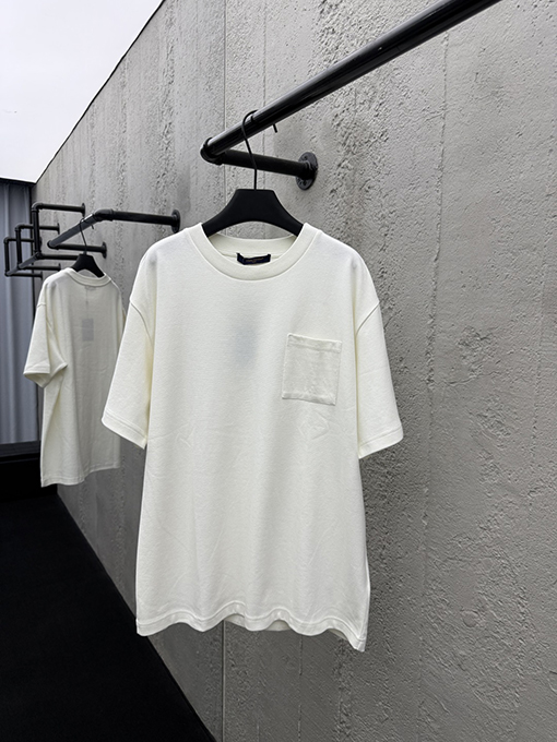 ルイヴィトン ポケットジャカード半袖Tシャツ