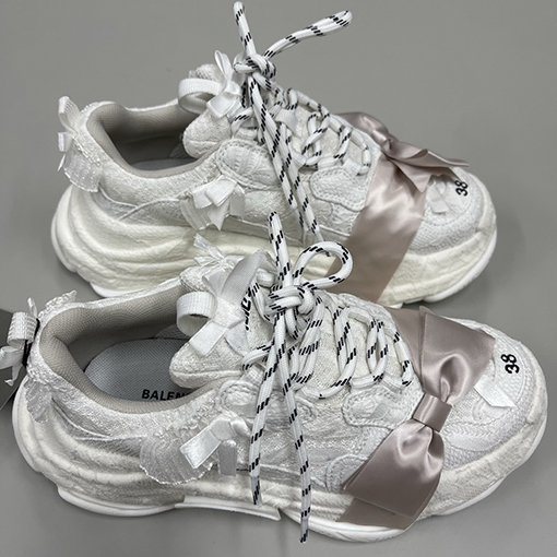 Balenciaga triple S sneakers 25Ss レースリボンスニーカー