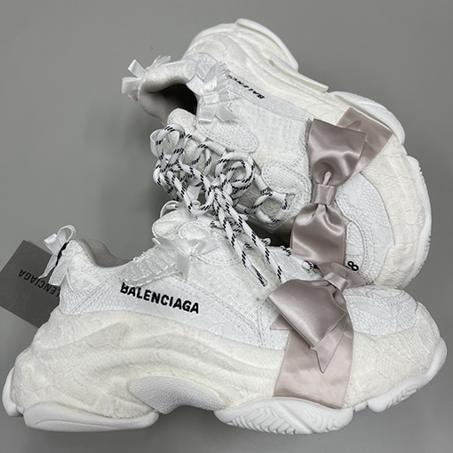 Balenciaga triple S sneakers 25Ss レースリボンスニーカー