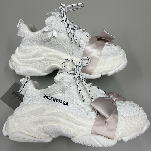 Balenciaga triple S sneakers 25Ss レースリボンスニーカー