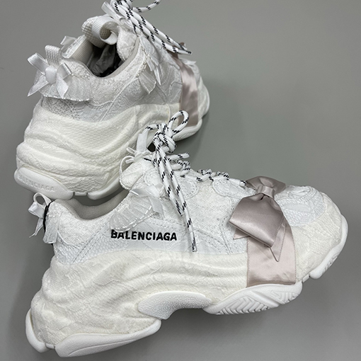 Balenciaga triple S sneakers 25Ss レースリボンスニーカー