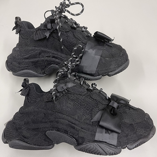 Balenciaga triple S sneakers 25Ss レースリボンスニーカー