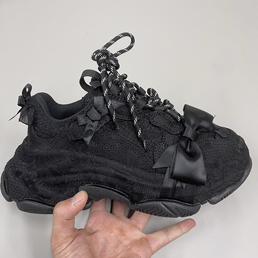 Balenciaga triple S sneakers 25Ss レースリボンスニーカー