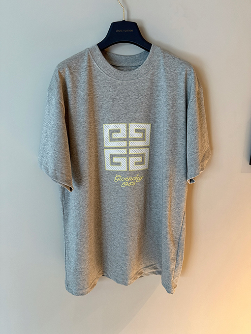 ジバンシイ 4 Gメッシュパッチ刺繍半袖Tシャツ