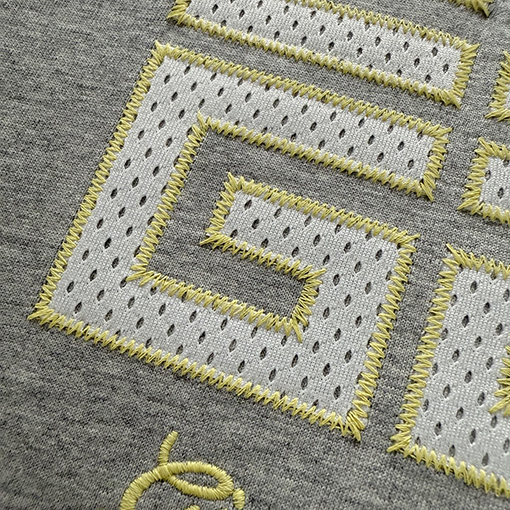 ジバンシイ 4 Gメッシュパッチ刺繍半袖Tシャツ