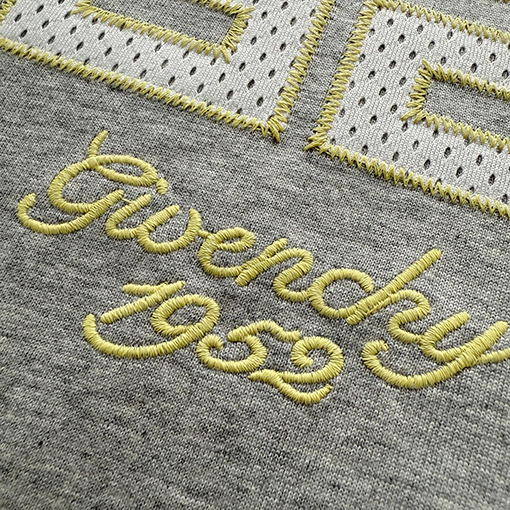 ジバンシイ 4 Gメッシュパッチ刺繍半袖Tシャツ