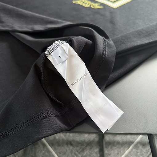 ジバンシイ 4 Gメッシュパッチ刺繍半袖Tシャツ