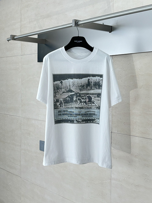 クロムハーツ FOTI ファッション油絵半袖Tシャツ