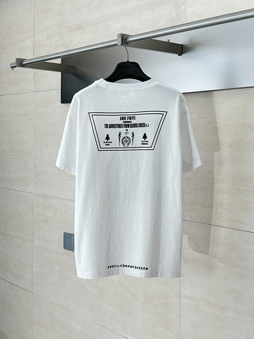 クロムハーツ FOTI ファッション油絵半袖Tシャツ
