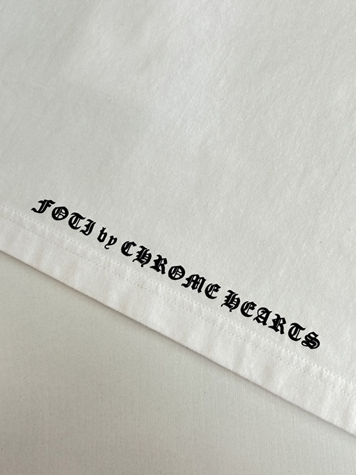 クロムハーツ FOTI ファッション油絵半袖Tシャツ