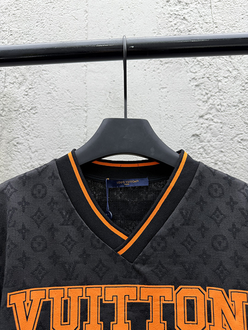 ルイヴィトン ファッションモノグラム中袖Tシャツ