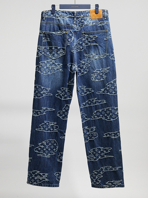 ルイヴィトン Nigo コラボレーションシリーズジーンズ