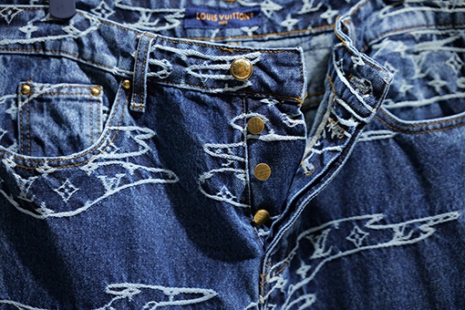 ルイヴィトン Nigo コラボレーションシリーズジーンズ