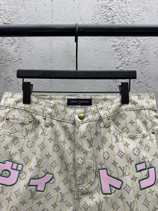 ルイヴィトン スタンプ付きショーツ