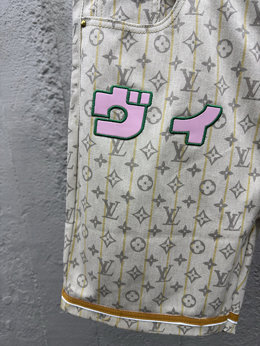 ルイヴィトン スタンプ付きショーツ